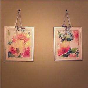 Floral Frame Wall Decor